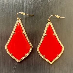 Kendra Scott Alexander Red Earrings